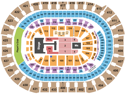Capital One Arena Teddy Swims Seating Chart